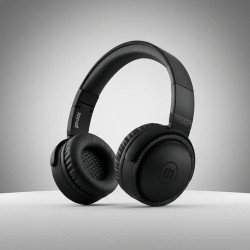 Audífonos Bluetooth Maxell Hp-btb52 Over-ear + Mic Negro