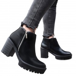 zapatos fila mujer negro